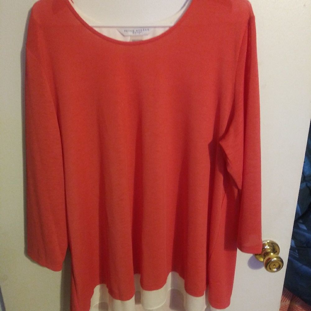 Coral colored Blouse